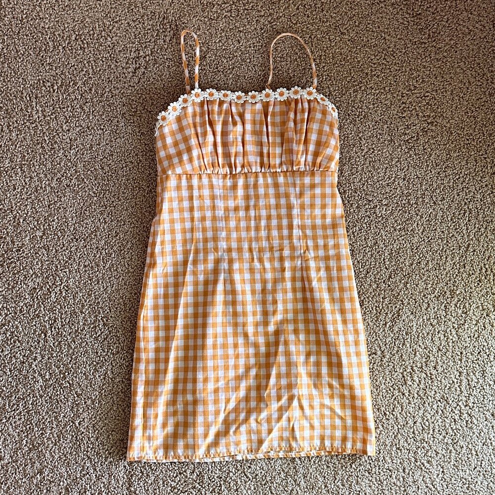 Gingham Summer Mini Dress